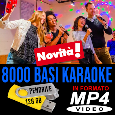 Basi per karaoke in formato video mp4
